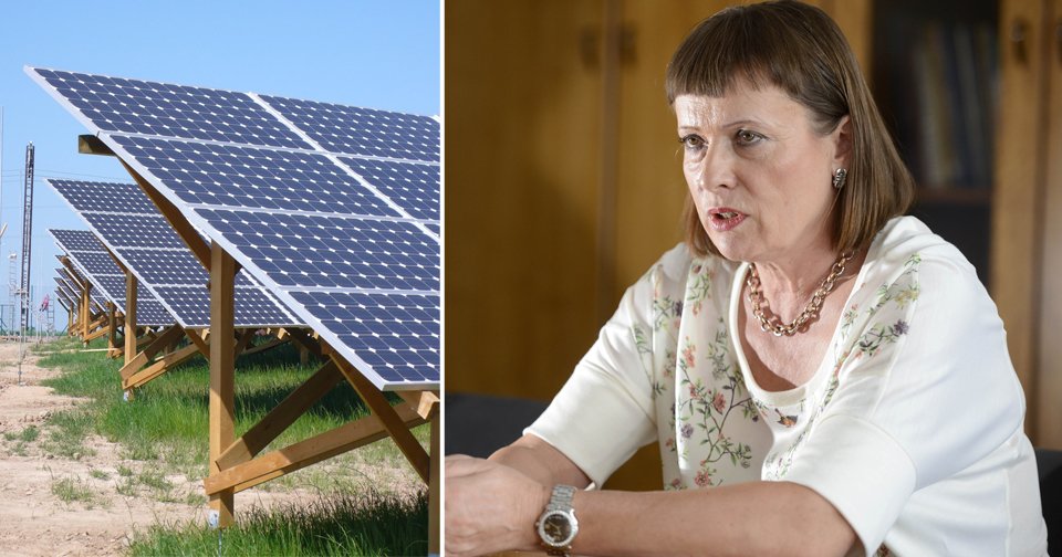 Šéfka ERÚ Alena Vitásková oznámila, že její úřad podal celkem 56 trestních oznámení na solárníky