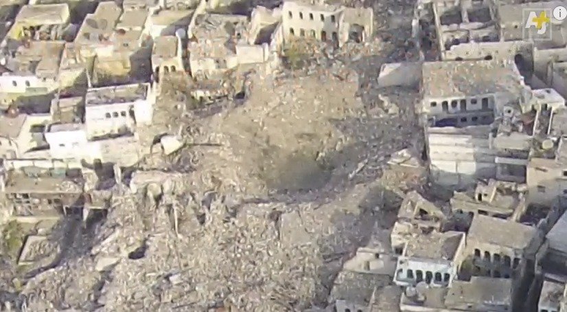 Boje v syrském městě Aleppo výrazně poničily historické památky!