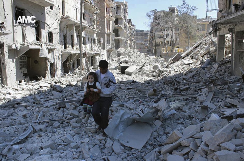 Boje v syrském městě Aleppo výrazně poničily historické památky!
