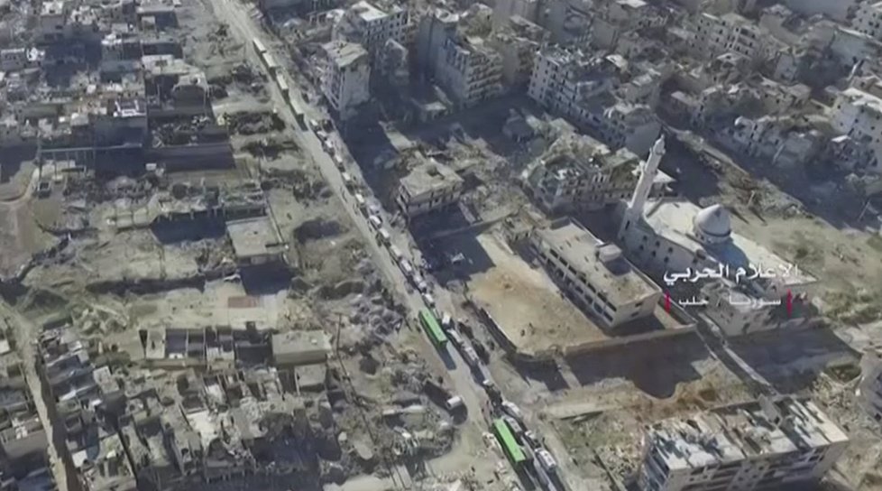 Začala evakuace Aleppa.