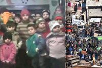 Z Aleppa evakuovali tisíce lidí. Sirotci na videu stále prosí o záchranu
