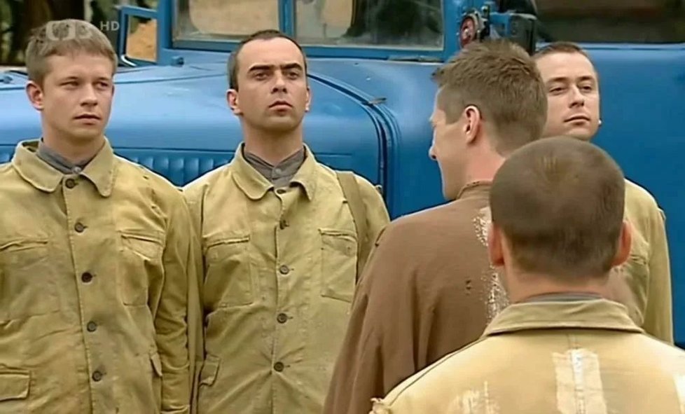 Aleš Cibulka v televizním filmu Uniforma