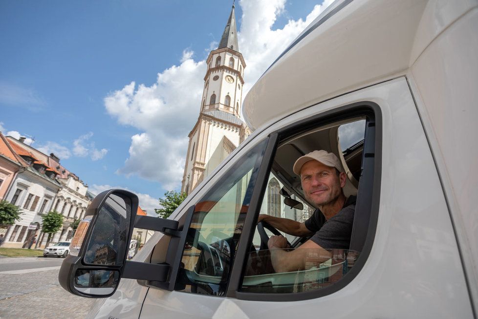 Dalibor Gondík uváděl pořad S karavanem po Slovensku, jehož je i autorem.
