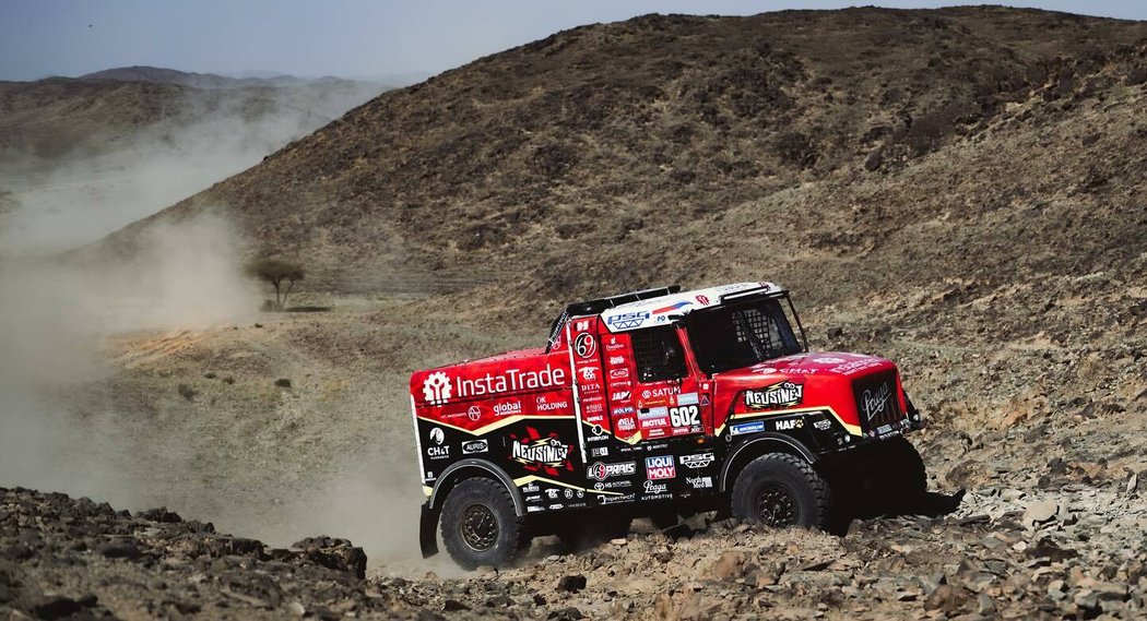Aleš Loprais na Rallye Dakar 2024