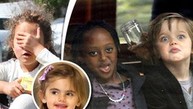 Jak děti Halle Berry, Angeliny Jolie a Alessandry Ambrosie regují na paparazzi?
