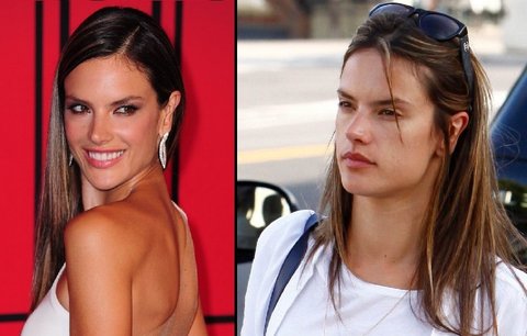 Tohle že je sexbomba? Alessandra Ambrosio si vyrazila bez make-upu