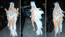 Pořádně sexy víla! Nádherná Alessandra Ambrosio oslavila Halloween stylově.