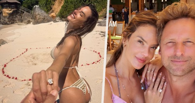 Čerstvě zasnoubená Alessandra Ambrosio: Na prstě nosí 10 milionů!