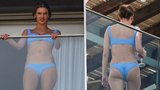 Věřil by někdo, že je jí 40? Alessandra Ambrosiová vystavila malý zadeček