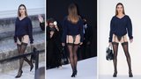 Alessandra Ambrosiová v Paříži: Nahoře zima, dole vedro