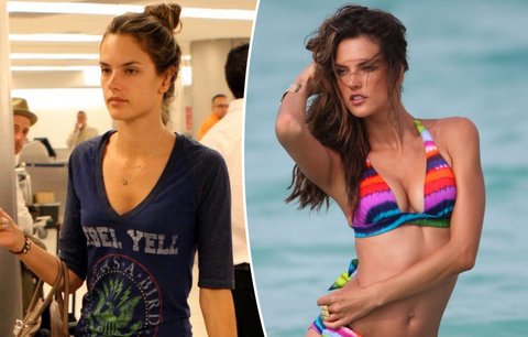 Alessandra Ambrosio je krásná i nenamalovaná