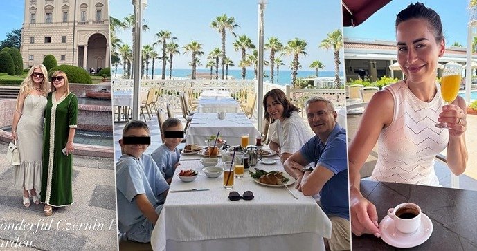 Alex Mynářová sdílela fotky z rodinné dovolené v Turecku, Monika Babišová z akce marocké ambasády.