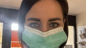 Alex Mynářová u Miloše Zemana v nemocnici (listopad 2025)