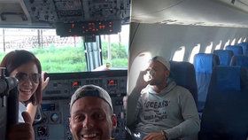 Alex Simon byl jediným cestujícím ve filipínském letadle.