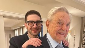 Alex Soros s otcem