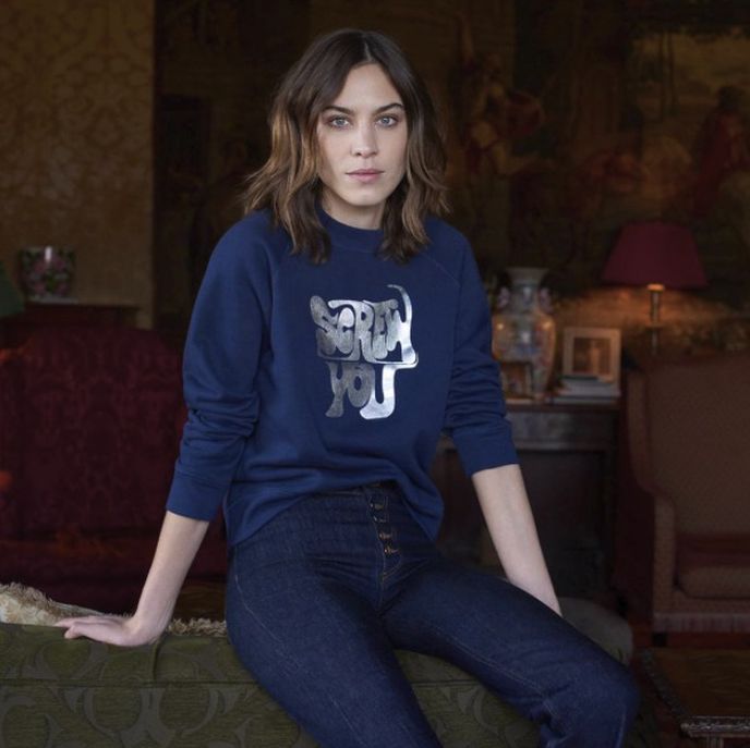 Alexa Chung představila svou první kolekci pod svou značkou