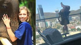 Dívka spadla při cvičení jógy z balkonu z výšky 25 metrů.