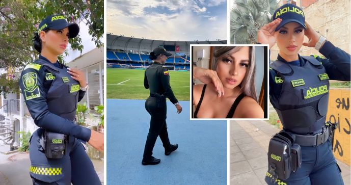 Policistka Alexa Narvaezová  je hvězdou sociálních sítí.