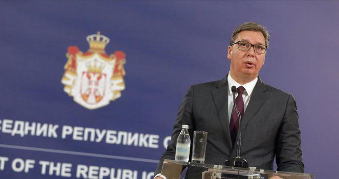 Srbský prezident Aleksandar Vučić