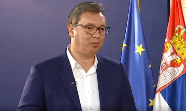 Srbský prezident Alexandar Vučić