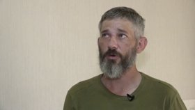 Zajatý Američan na Ukrajině Alexander Druehe