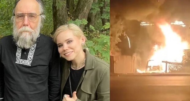 Výbuch auta Putinova rádce Dugina: Zemřela jeho dcera, případ se šetří jako vražda. A Dugin je v nemocnici?