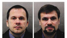 Dvojici Rusů Alexander Petrov a Ruslan Boršilov viní Britové z útoku novičokem.
