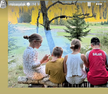 Nejprve chvála manžela...