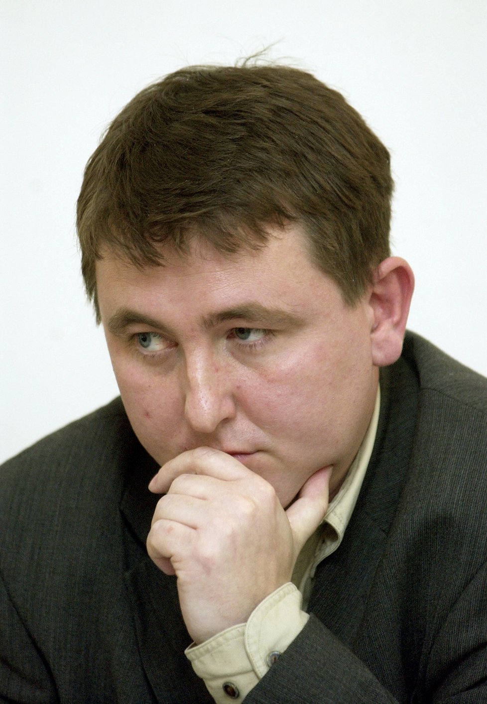 Redaktor, komentátor, moderátor a zahraniční zpravodaj Českého rozhlasu (ČRo) Alexander Tolčinský.