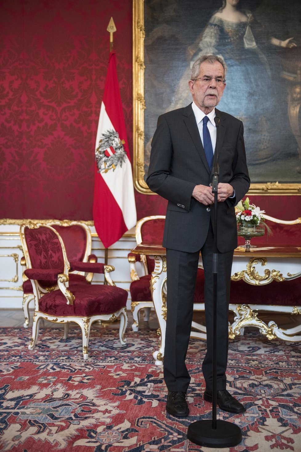 Rakouský prezident Alexander Van der Bellen