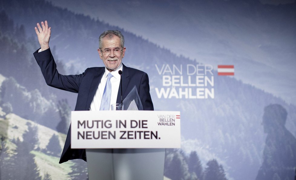 Rakouský prezidentský kandidát, profesor Alexander Van der Bellen
