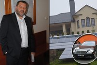 Kmotr Novák v lochu: Zbyla po něm luxusní kára a pevnost za desítky milionů