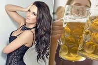 Pivo s příchutí vaginy se vyrábí díky české modelce! Na mě je moc sladké, říká Alexandra