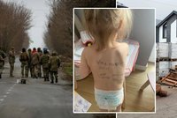 Zoufalý čin ukrajinské matky! Na dítě napsala telefon příbuzných, kdyby ji zabili
