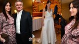 Těhotná Alex Mynářová se zakulacuje: Kancléř ji vyvedl na Mýdlového prince