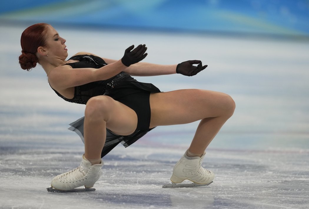 Stříbrná olympijská medailistka z Pekingu Alexandra Trusovová