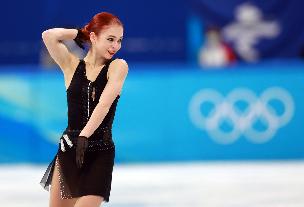 Stříbrná olympijská medailistka z Pekingu Alexandra Trusovová
