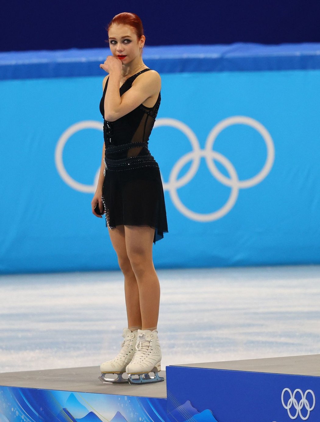 Stříbrná olympijská medailistka z Pekingu Alexandra Trusovová