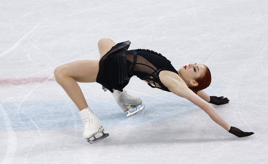Stříbrná olympijská medailistka z Pekingu Alexandra Trusovová
