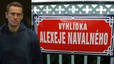 Nová vyhlídka na Letné? Jmenuje se Alexeje Navalného a nachází se hned u ruské ambasády