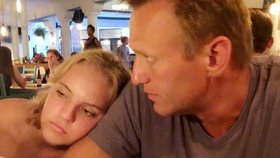 Alexej Navalnyj s dcerou Dariou