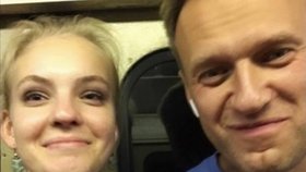 Alexej Navalnyj s dcerou Darjou