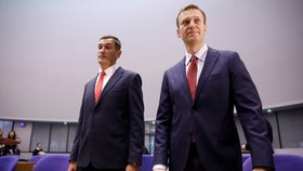 Alexej Navalnyj s bratrem Olegem