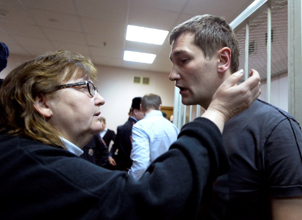 Oleg Navalnyj s matkou Ljudmilou