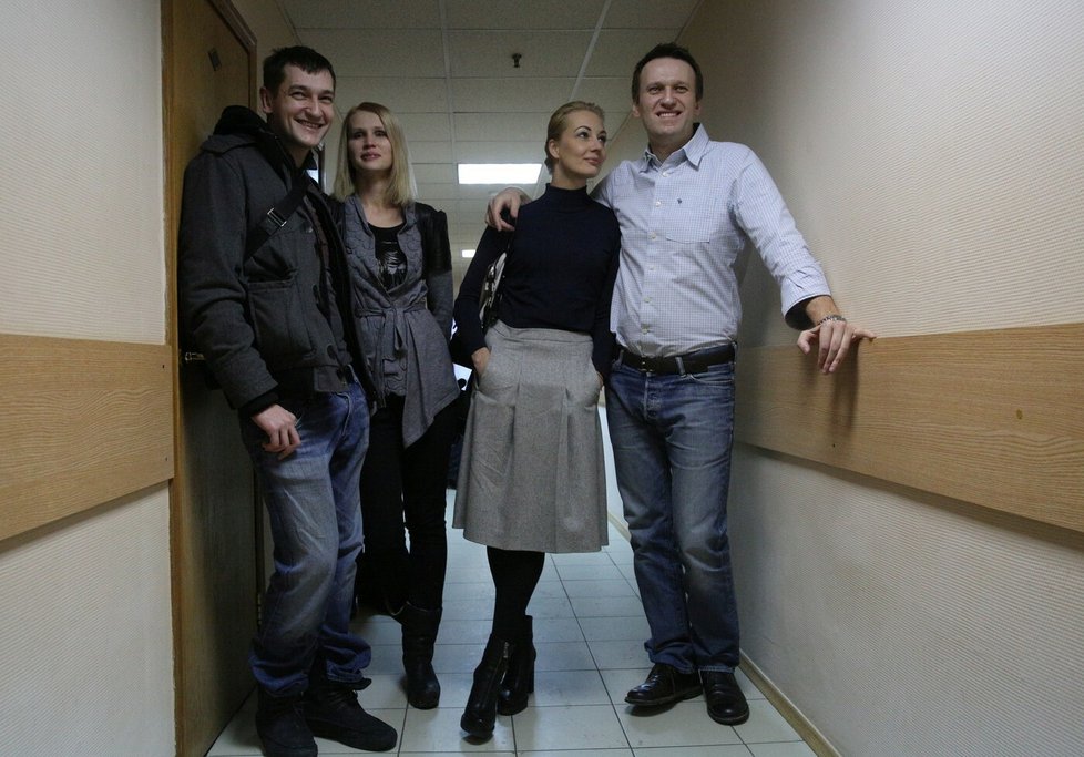 Alexej Navalnyj s bratrem Olegem