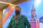 Alexeje Navalného zadrželi hned po příletu do Moskvy, převezli jej do vězení v Chimki (17.1.2021)
