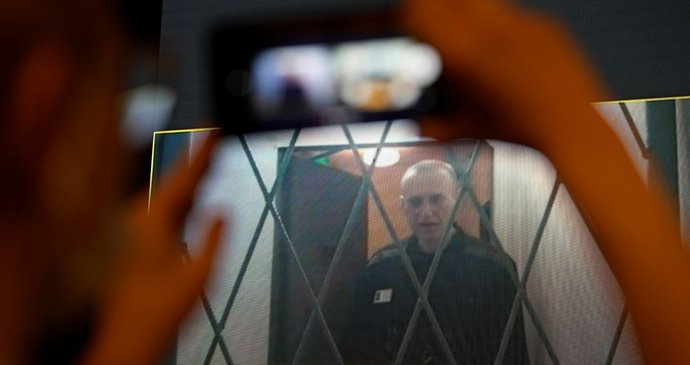 První fotografie ruského opozičníka Alexeje Navalného z trestanecké kolonie na Sibiři (11. 1. 2023)