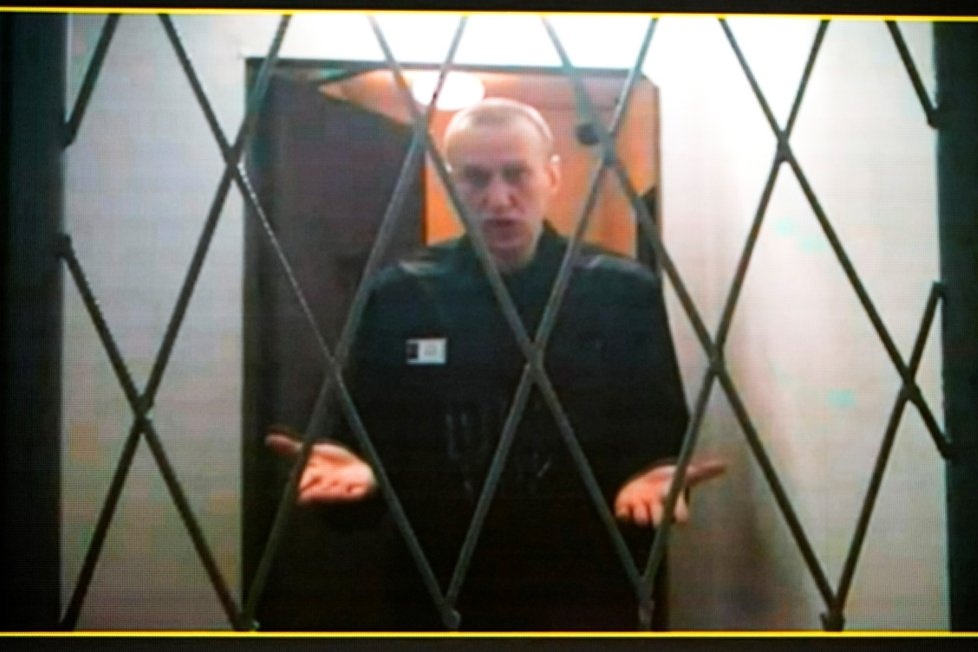 První fotografie ruského opozičníka Alexeje Navalného z trestanecké kolonie na Sibiři (11.1.2023)