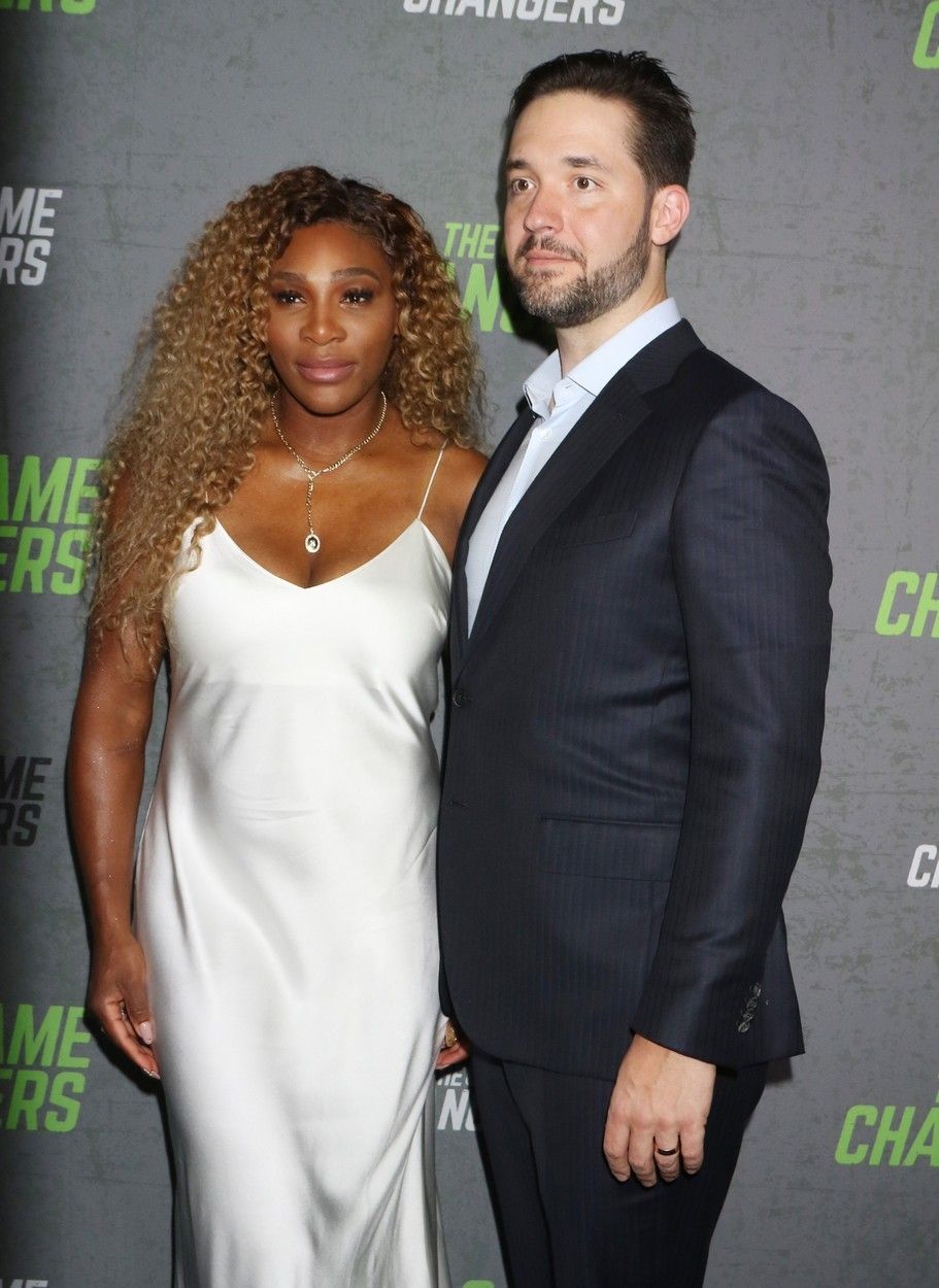 Alexis Ohanian a Serena Williams