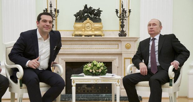 Tzatziky pro Rusy? Řecký premiér s prosíkem u Putina. Zruší Řekům sankce?